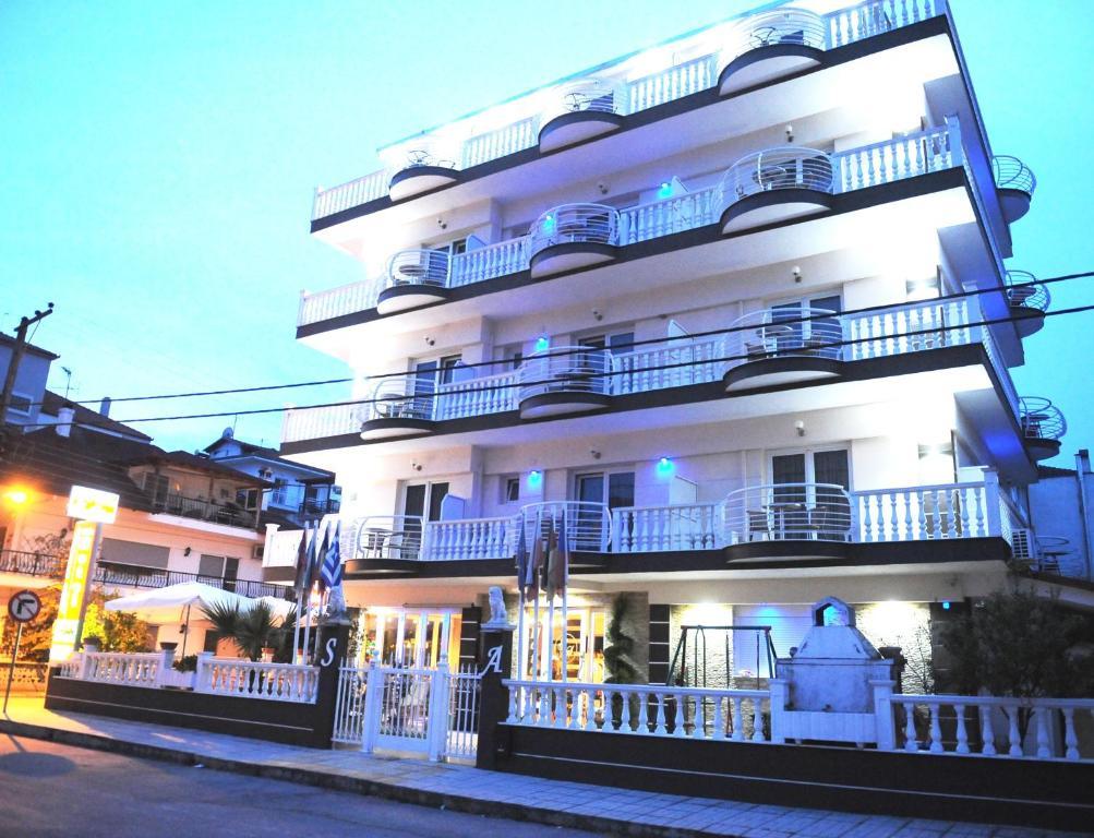 Hotel San Antonio Paralía Exterior foto